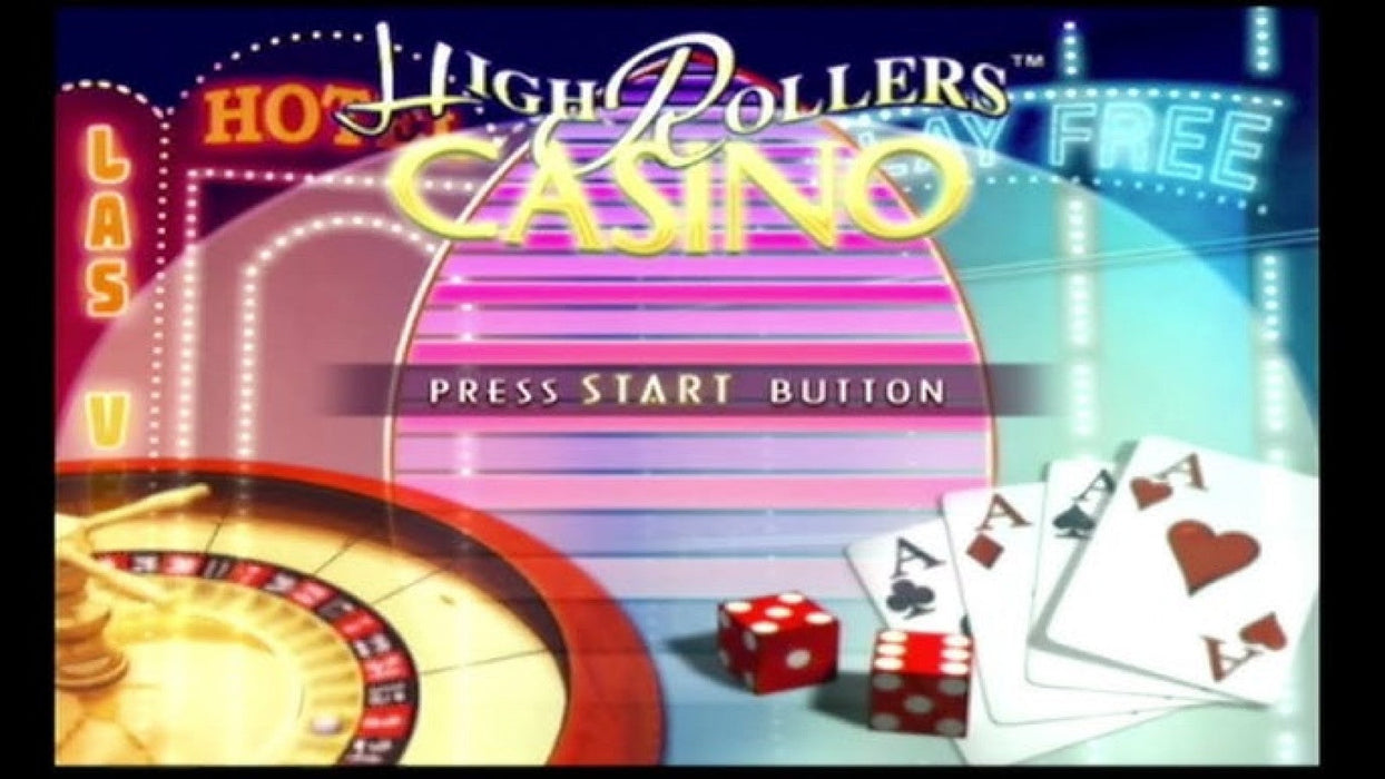 High Rollers Casino – PlayStation 2 (PS2) - for just $3.99! 