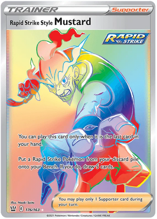 Rapid Strike Style Mustard (176/163) [Sword & Shield: Battle Styles] - for just $1.65! 