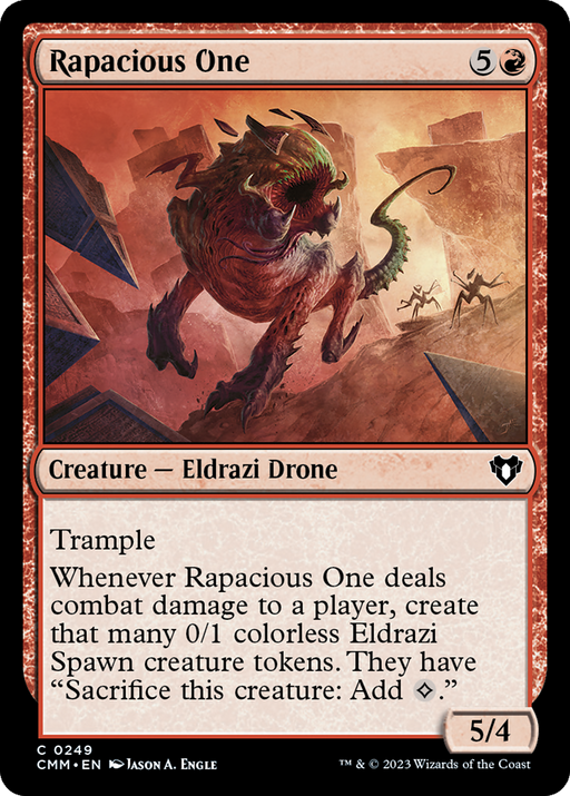 Rapacious One (CMM-249) - Commander Masters - for just $0.05! 