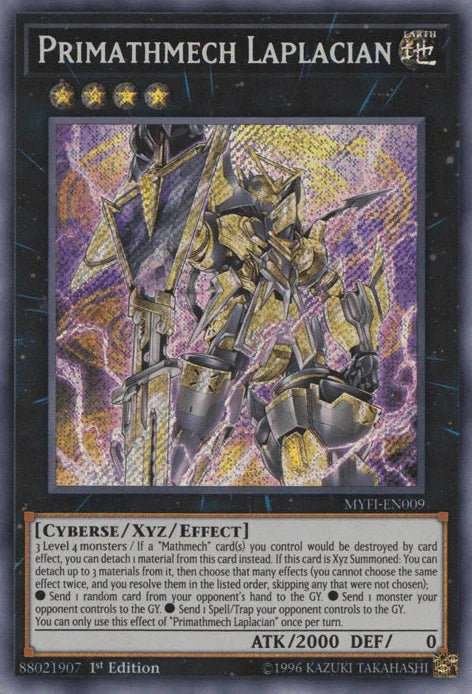Primathmech Laplacian [MYFI-EN009] Secret Rare - for just $1.25! 