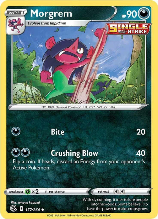Morgrem (177/264) [Sword & Shield: Fusion Strike] - for just $0.10! 