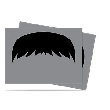 Ultra PRO: Standard 50ct Sleeves - Mustachio (Grey) - Just $0! Shop now at Retro Gaming of Denver