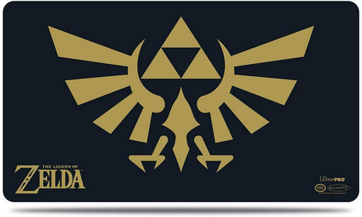 Ultra PRO: Playmat with Tube - The Legend of Zelda (Black & Gold) - Just $0! Shop now at Retro Gaming of Denver