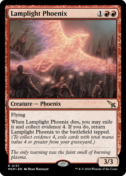 Lamplight Phoenix (MKM-137) - Murders at Karlov Manor - for just $0.03! 
