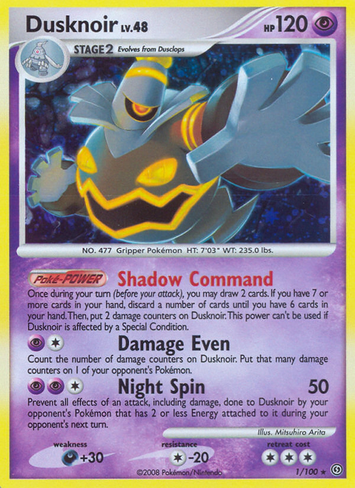 Dusknoir (1/100) [Diamond & Pearl: Stormfront] - Just $0.65! Shop now at Retro Gaming of Denver