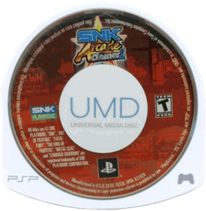 SNK Arcade Classics Volume 1 – PlayStation Portable (PSP) - for just $14.99! 