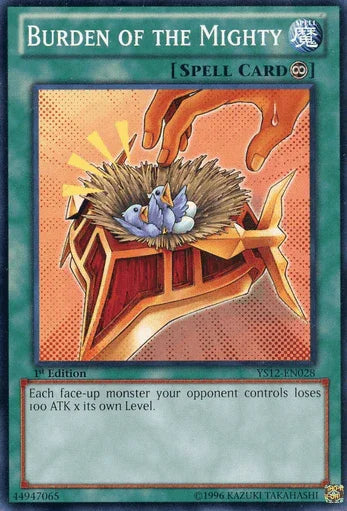 Burden of the Mighty [YS12-EN028] Common - for just $0.10! 