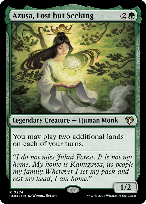 Azusa, Lost but Seeking (CMM-274) - Commander Masters - for just $3.73! 