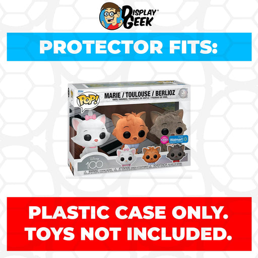 Pop Protector for 3 Pack Aristocats Marie, Toulouse & Berlioz Flocked Funko Pop - Just $13.99! Shop now at Retro Gaming of Denver