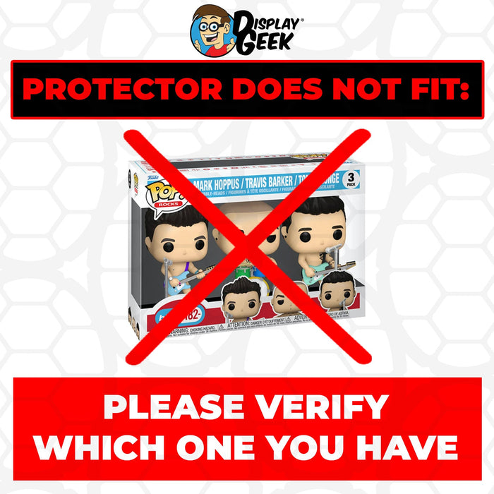 Pop Protector for 3 Pack Blink 182 Mark, Travis & Tom Running Naked Funko - Just $13.99! Shop now at Retro Gaming of Denver