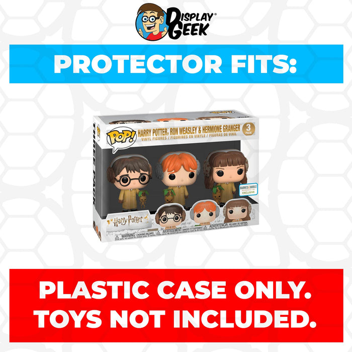 Pop Protector for 3 Pack Harry Potter, Ron & Hermione Herbology Funko Pop - Just $13.99! Shop now at Retro Gaming of Denver