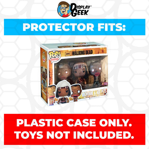 Pop Protector for 3 Pack Michonne Muddy & Her Pets Glow Funko Pop - Just $13.99! Shop now at Retro Gaming of Denver