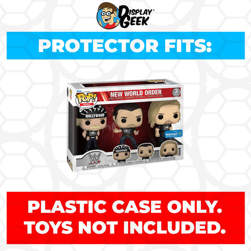 Pop Protector for 3 Pack NWO New World Order Funko Pop - Just $13.99! Shop now at Retro Gaming of Denver