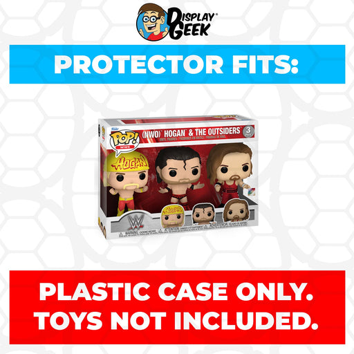 Pop Protector for 3 Pack NWO Hogan & the Outsiders Funko Pop - Just $13.99! Shop now at Retro Gaming of Denver