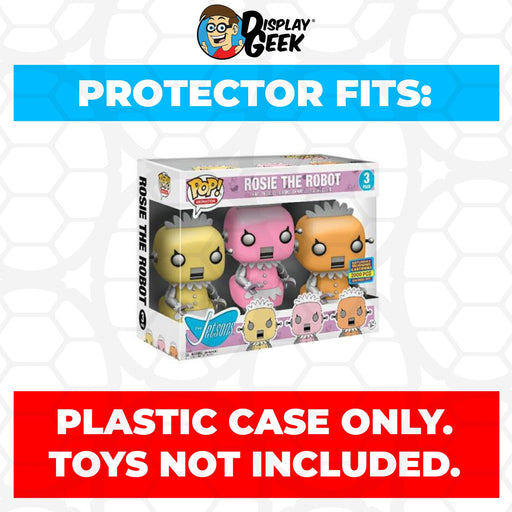 Pop Protector for 3 Pack The Jetsons Rosie the Robot Funko Pop - Just $13.99! Shop now at Retro Gaming of Denver