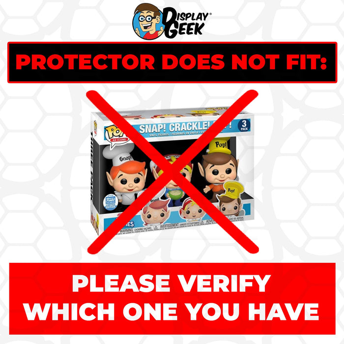 Pop Protector for Rice Krispies Snap, Crackle & Pop #227 Funko Pop Moment - Just $13.99! Shop now at Retro Gaming of Denver