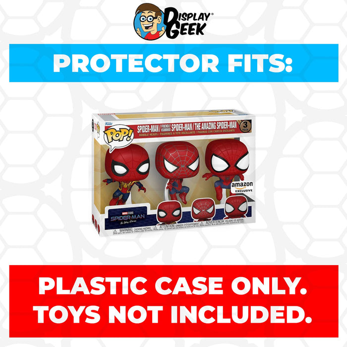 Pop Protector for 3 Pack Friendly Neighborhood & The Amazing Spider-Man Funko - Just $13.99! Shop now at Retro Gaming of Denver