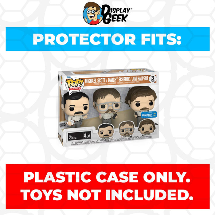 Pop Protector for 3 Pack The Office Utica Prank Funko Pop - Just $13.99! Shop now at Retro Gaming of Denver