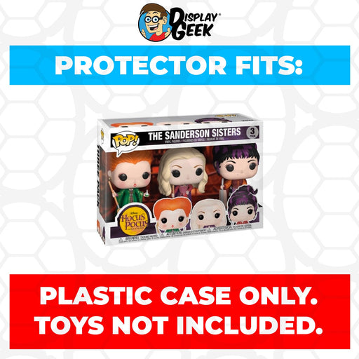 Pop Protector for 3 Pack The Sanderson Sisters Funko Pop - Just $13.99! Shop now at Retro Gaming of Denver