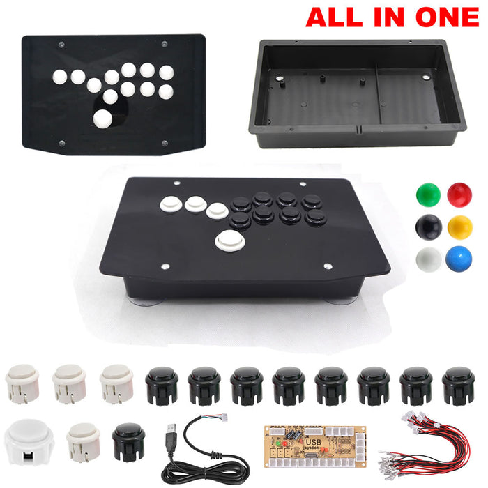 DIY Leverless-Style Joystick All Button Fighting Game Controllers Kit Panel Case Buttons Encoder - Just $59.99! Shop now at Retro Gaming of Denver