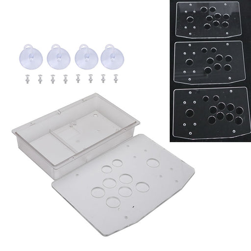 RAC-K500T Clear Transparent Acrylic Panel Flat Case 24/30mm Button Hole DIY Arcade Joystick Kits - Just $29.99! Shop now at Retro Gaming of Denver