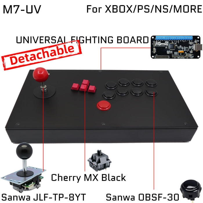 FightBox M7 Arcade Game Controller for PC/PS/XBOX/SWITCH - Just $169.99! Shop now at Retro Gaming of Denver