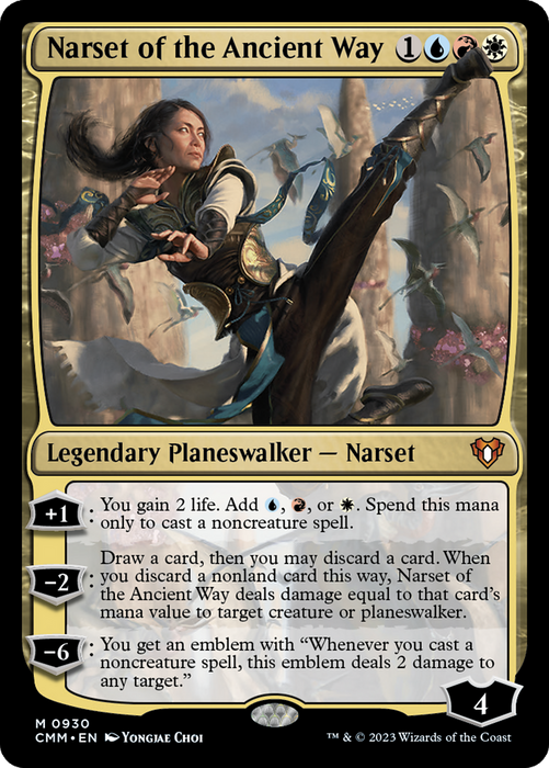 Narset of the Ancient Way (CMM-930) - Commander Masters - for just $0.15! 