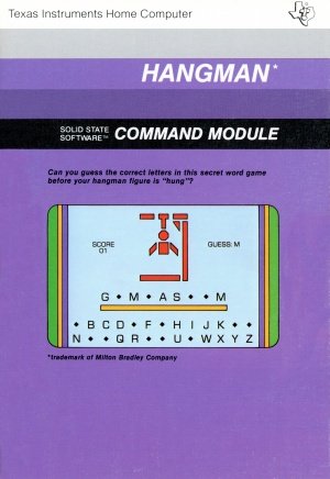 Hangman (TI-99) - for just $0! 