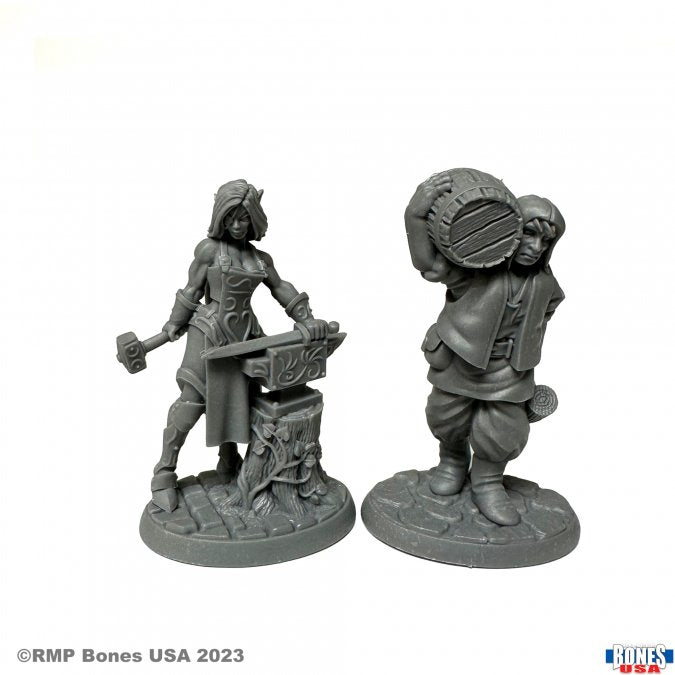 Reaper Legends: Townsfolk - Cooper and Blacksmith - for just $8.99! 