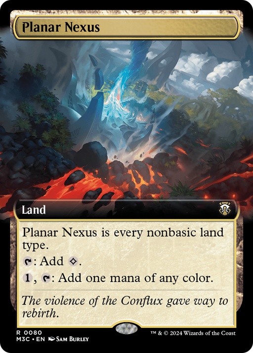 Planar Nexus (Extended Art) [Modern Horizons 3 Commander] - Just $7.30! Shop now at Retro Gaming of Denver