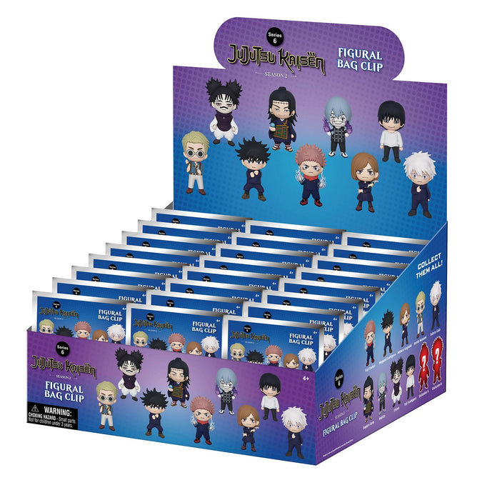 Jujutsu Kaisen 3D Foam Bag Clip Series 6 - Blind Bag Collectible - for just $8.99! 
