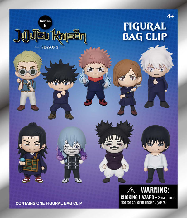Jujutsu Kaisen 3D Foam Bag Clip Series 6 - Blind Bag Collectible - for just $8.99! 