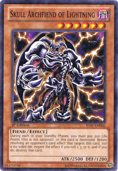 Skull Archfiend of Lightning [BP01-EN006] Starfoil Rare - for just $0.20! 