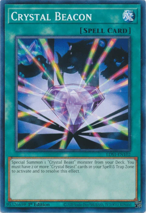 Crystal Beacon [LDS1-EN102] Common - for just $0.10! 