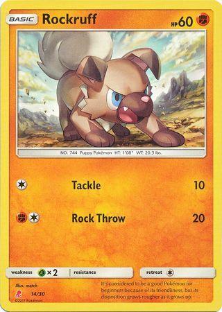 Rockruff (14/30) [Sun & Moon: Trainer Kit - Lycanroc] - for just $0.10! 