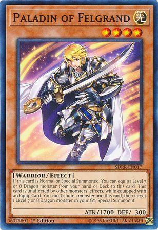 Paladin of Felgrand [SDRR-EN017] Common - for just $0.10! 