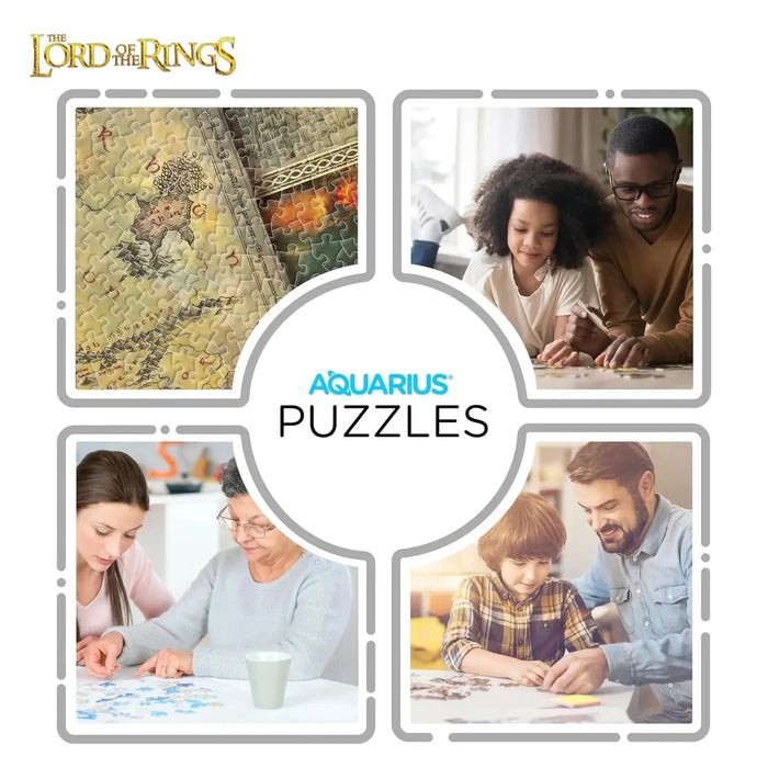 Lord of the Rings Map 1000 Piece Jigsaw Puzzle Aquarius - for just $24.99! 