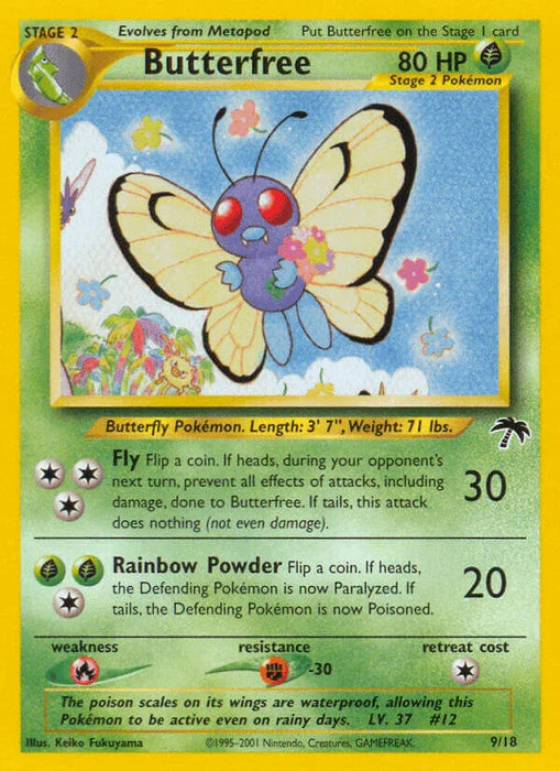 Butterfree (9/18) [Southern Islands] - for just $15.85! 