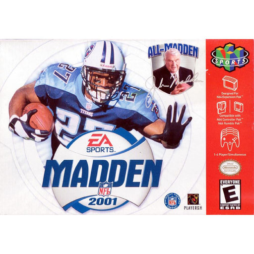 Madden NFL 2001 (Nintendo 64) - Just $0! Shop now at Retro Gaming of Denver