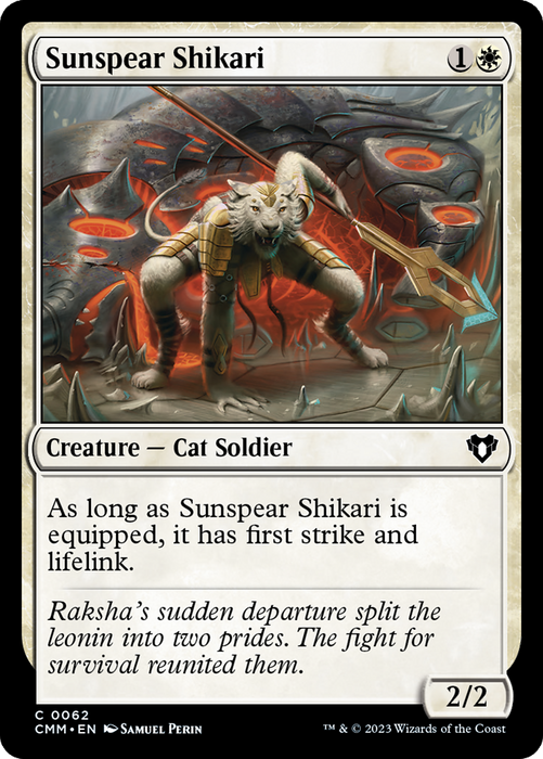 Sunspear Shikari (CMM-062) - Commander Masters - for just $0.01! 