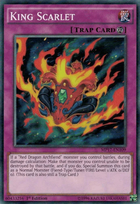 King Scarlet [MP17-EN109] Common - for just $0.15! 