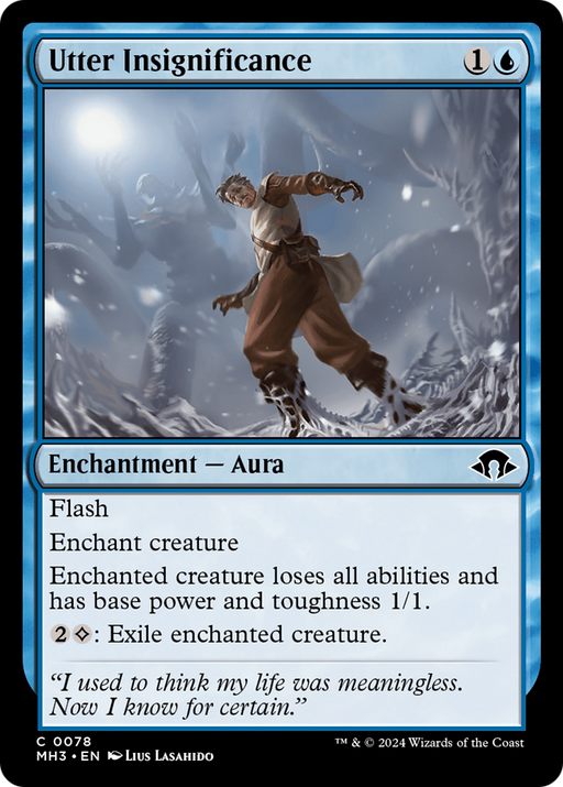 Utter Insignificance (MH3-078) - Modern Horizons 3 - for just $0.05! 