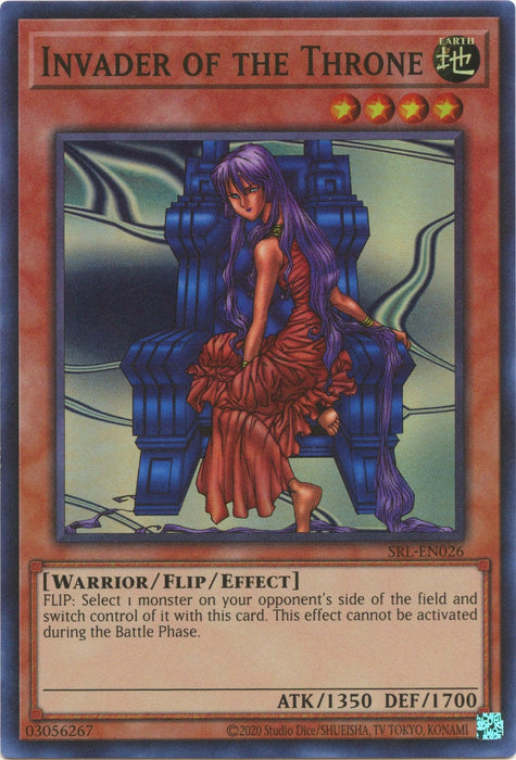 Invader of the Throne (25th Anniversary) [SRL-EN026] Super Rare - for just $0.20! 