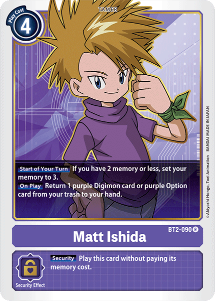 Matt Ishida [BT2-090] [Release Special Booster Ver.1.0] - Just $2.10! Shop now at Retro Gaming of Denver