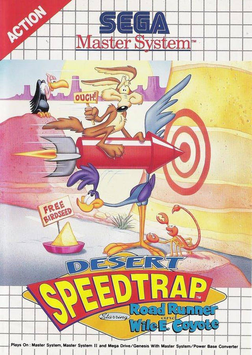 Desert Speedtrap: Starring Road Runner and Wile E Coyote (Sega Master System) - for just $0! 