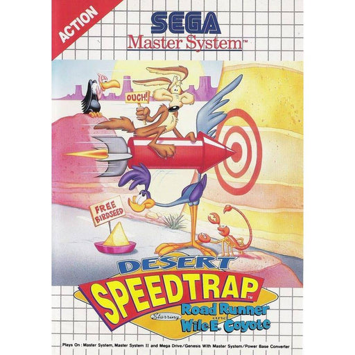 Desert Speedtrap: Starring Road Runner and Wile E Coyote (Sega Master System) - Just $0! Shop now at Retro Gaming of Denver