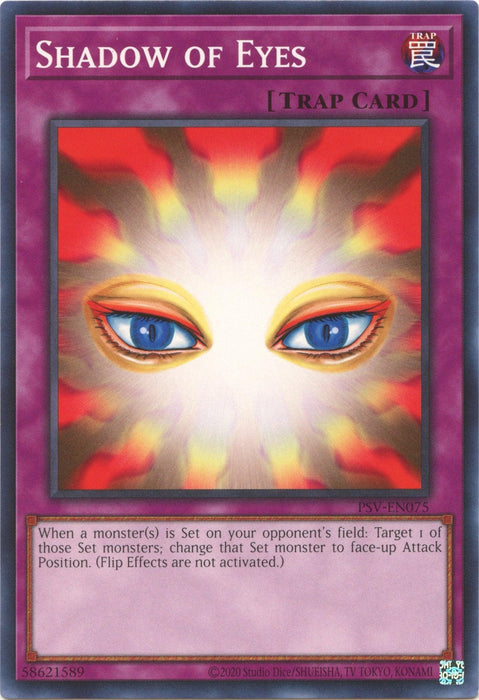 Shadow of Eyes (25th Anniversary) [PSV-EN075] Common - for just $0.10! 