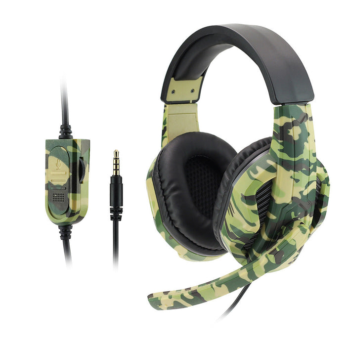 Fashion Wired Gaming Camouflage Headset - for just $67.10! 