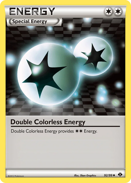 Double Colorless Energy (92/99) [Black & White: Next Destinies] - for just $0.30! 