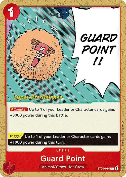 Guard Point [Super Pre-Release Starter Deck: Straw Hat Crew] - for just $2.30! 